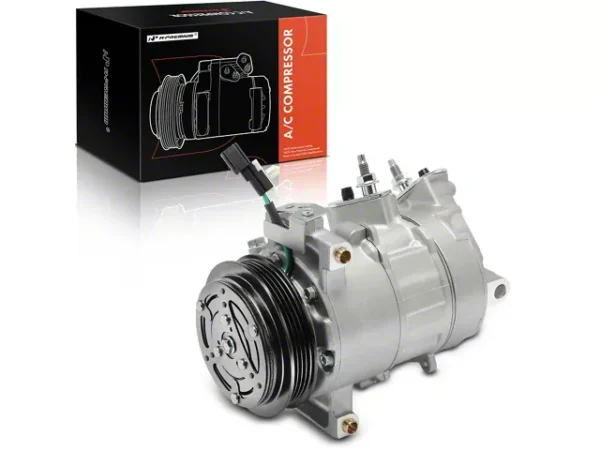 A/C Compressor with Clutch and Pulley