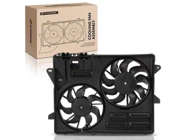 Engine Radiator Cooling Fan Assembly with Motor - Image 2